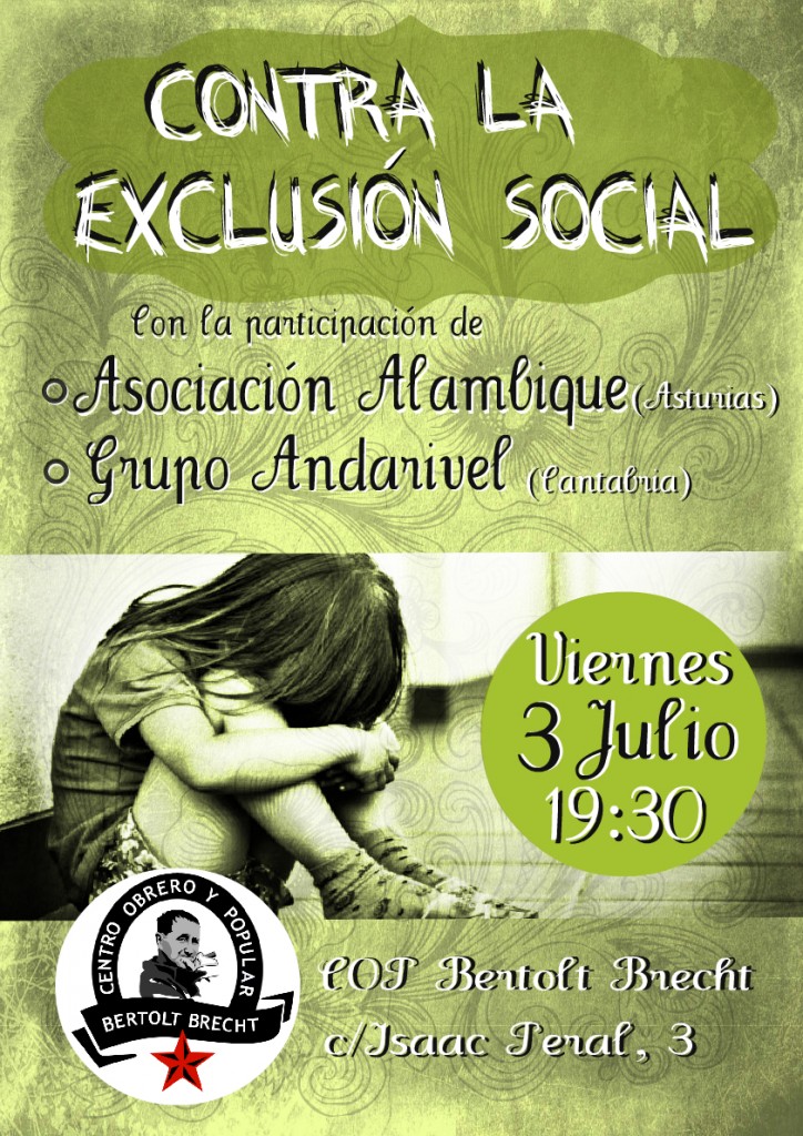 charla exlusión social