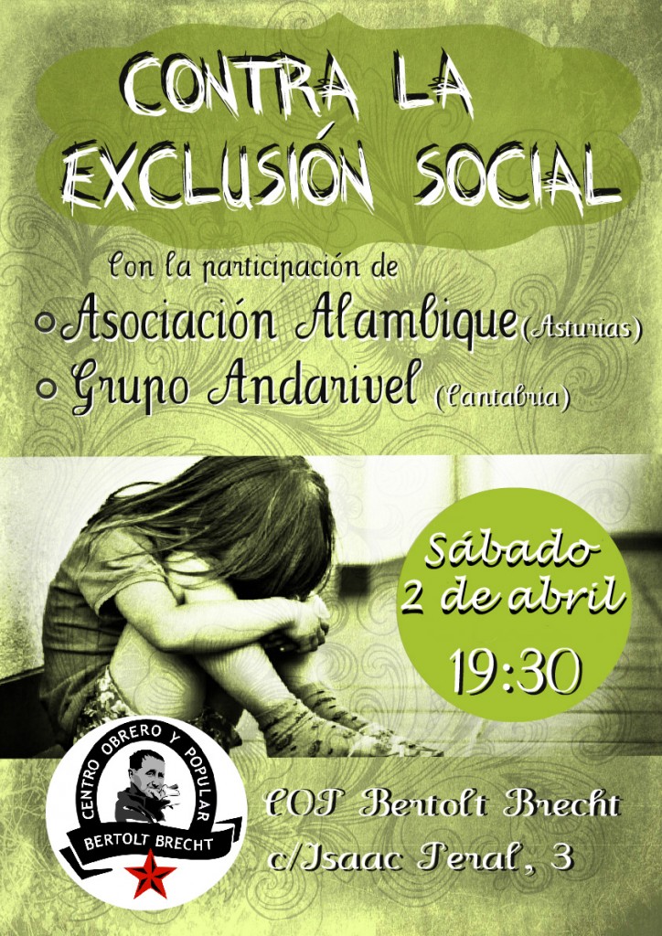 charla exlusión social 2 de abril